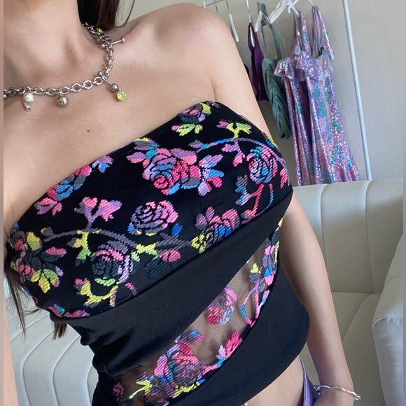 Violet tube top - Picture 2 of 6